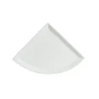 image of GET PM401-MOD Bugambilia Buffet Platter, Qter Moon, 11-1/2"x8" Cast Aluminum, Resin Coated Smooth