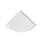 image of GET PM403-MOD Bugambilia Platter – Moon Shape, 15½" L x 11" W x 1" Deep, Cast Aluminum Resin‑Coat