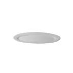 image of GET PO013BB Bugambilia Fish Platter, 33-3/4 Oz, Oval Aluminum Black, 23-1/2" L x 8" W x 1-1/2" Deep