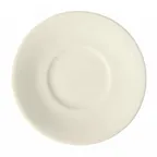 image of GET PP1100700324 Tea/Bouillon Saucer, 6.25", Porcelain, White, Microwave & Oven Safe - 1 Dozen