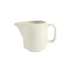 image of GET PP1100708512 - Creamer Pitcher, 8.6 Oz Off‑White Handle Stackable Safe to 380°F - 1 Dozen