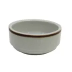 image of GET PP1605727324 China Bowl, 3.8 Oz., 4" Dia., Round, Rolled Edge, Porcelain, Beige - 1 Dozen