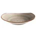 image of GET PP1607723224 - 11 Oz Grey Porcelain Bowl, 7-1/3" Dia, Microwave Safe to 380°F - Dozen