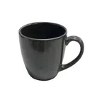 image of GET PP1942526424 - 13 Oz Porcelain Mug, 5-1/8" Brown, Handle, Microwave/Oven Safe 380°F - 1 Dozen