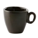 image of GET PP1942814124 Espresso Cup, 1-7/8 oz (3" Dia.), Dark Brown Porcelain, Dishwasher Safe - Dozen