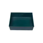 image of GET PZ006ST Bugambilia Double Pan, 21-1/16" L x 26-3/16" W, 7-11/16" Deep, Resin Coated, No Drain