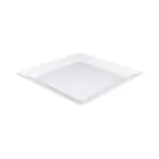 image of GET Q2-V145-W Serving Platter, 14" x 1-1/4" H, Square White Melamine, Dishwasher Safe, BPA‑Free