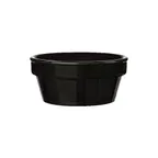 image of GET R-3-BK Diamond Chexers™ Ramekin, 3 Oz., Stackable, Melamine, Black - 1 Dozen