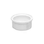 image of GET R1-W Ramekin, 1 Oz, 2-1/8" Dia. x 1" H, White Melamine, Break/Chip/ Stain Resistant, BPA Free