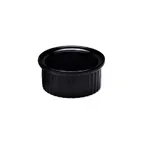 image of GET R2-B Elite Global Solutions Ramekin, 2 Oz., 2-5/8" Dia. X 1-1/8"H, Round, Melamine, Black