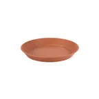 image of GET RB-891-TER Clipper Mill Basket 12" x 1-1/2" Orange Textured Polypropylene Dishwasher Safe-1 Dozen