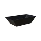 image of GET RB-893-BK Mill Basket 8" x 4-1/2" x 2" Deep Rectangular Black Polypropylene Textured - Dozen