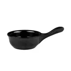 image of GET RFP-6 Elite Global Solutions Melamine Ramekin, 6 Oz, 4" Dia. x 1-1/2"H, Black