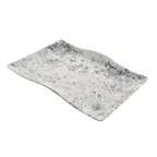 image of GET RFS302 Cheforward Endure Platter – 17-3/10"L x 12-1/5"W x 1-4/5"H, Gray BPA‑Free Melamine