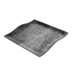 image of GET RFS400 Cheforward Endure Platter, 11"L x 11"W x 1-1/2"H, Square Melamine, Pewter Gray