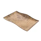 image of GET RFS501 Cheforward Inspire Platter, 14.5"L x 10.2"W x 1.38"H, Rectangular, Melamine, Natural