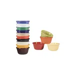 image of GET RM-388-CB Ramekin, 3 Oz., 3-1/4" Dia. X 1-3/4" Melamine, Cobalt Blue, Break-Resist - 1 Dozen