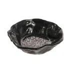 image of GET RNX200 Cheforward Rainex Ramekin, 5 Oz., 4" Dia. X 1-1/5"H, Round, Black, Melamine