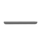 image of GET RS-2-136-WM/GRM Roca Balance Platter, 13" x 6" Rectangular Melamine, White/Gray Matte - Dozen