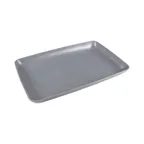 image of GET RT15RC-GS Platter, 15.5"W x 10.875"D x 3.875"H, Rectangular Melamine, Granite Stone Finish, Gray