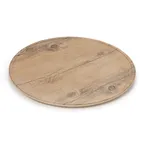 image of GET SB-1300-OW Madison Avenue Display Board, 13-1/2" Dia. X 3/4", Round, Melamine, Faux Oak Wood