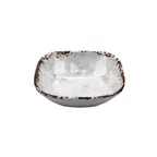 image of GET SB-14-FM Square Nappie Bowl, 6" x 6" x 1.5" (14 oz), Beige Melamine, Dishwasher Safe - Dozen