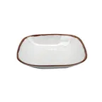 image of GET SB-48-RM Square Bowl, 1.5 Qt, 10¼", Cream Speckles, Melamine, Dishwasher Safe - Dozen