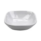 image of GET SB-5-AM-W Monkey Dish, 5 Oz, Square, Melamine, White, Resistant, Dishwasher Safe - 1 Dozen