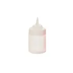 image of GET SB-8-CL Clear Squeeze Bottle, 8 Oz., 2-3/4"W x 5-1/8"H, Wide Mouth, Polyethylene, 1 Dozen
