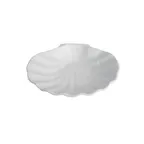 image of GET SC173WW - Serving Bowl, 25.3 oz (10‑1/2" L × 9‑1/2" W × 2‑1/2" D), Cast Aluminum, Solid White