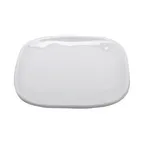 image of GET SCS-6-AM-W - Square Melamine Plate, 6" x 6", White, Break‑Res/Dishwasher/BPA‑Free/NSF - Dozen