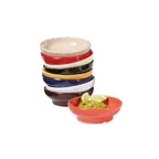 image of GET SD-05-BR Viva Mexico Salsa Dish, 5 Oz., 4" Dia., 1-1/4" H, Brown Melamine - Dozen