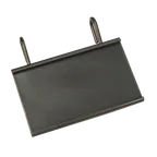 image of GET SGN-19 Clip Card Holder – 3-1/2" x 2", 3" Height, 1-4" Width, Powder-Coated Iron, Wire Baskets