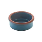 image of GET SH0106B Stone Heart Cazuela, 2 3/8" Dia., 1.69 oz, Blue Ceramic, No Handles, With Cover