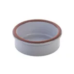 image of GET SH0106W Stone Heart Cazuela, 2-9/25" Dia. 47/50" H, 31oz, Terra-Cotta Ceramic Bowl, Dishwasher