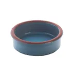 image of GET SH0108B Stone Heart Cazuela/Casserole, 2.7 oz, 3‑7/50" Dia. x 49/50" H, Terra‑Cotta Blue