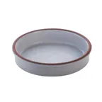 image of GET SH0114W Cazuela/Casserole, 5.5" Dia x 1.9" H, 8.1 Oz, Terra-Cotta White Ceramic, No Handles
