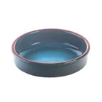 image of GET SH0120B Cheforward Graupera Cazuela, 33.8 Oz, 7.8" Dia, 1.3" H, Blue Terra‑Cotta Ceramic Bowl