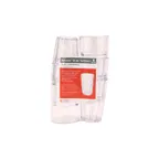 image of GET SP-9910-1-CL - Bahama Double Rock 10oz Tumbler 3-1/8" Dia x 4-3/4" H Clear SAN, Smooth, BPA, NSF Set