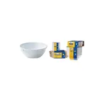 image of GET SP-DN-315-W Supermel Bowl/Nappie, 15 Oz, 5.25" Dia x 2.25"H, White Melamine, Resistant - 1 Dozen