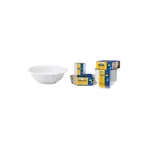 image of GET SP-M-813-W Bowl, 2.3 Qt, 9-3/4" Dia x 3" H, Round White Melamine, Dishwasher Safe - 1 Dozen