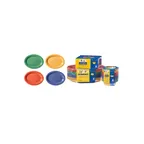 image of GET SP-OP-950-MIX Mardi Gras Platter, 9-3/4" L X 7-1/4" W Melamine, Colors, BPA‑Free, NSF - Dozen