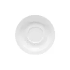 image of GET SU-4-DW Diamond White Saucer, 4-1/2" Dia., Melamine, White, Break-Resistant, NSF - 1 Dozen