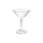 image of GET SW-1407-1-SAN-CL Martini Glass, 10 Oz, Clear, SAN, 4-5/8" Dia. x 7-1/2"H - 1 Dozen