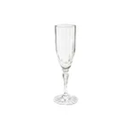 image of GET SW-1420-1-SAN-CL Fluted Champagne Glass, 6 Oz, Clear, SAN, 2-3/4" Dia. x 8-1/4"H - 1 Dozen