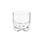image of GET SW-1429-1-SAN-CL - Roc N' Roll Rocks Glass 10 oz 3.5" Dia x 3.5" H, Clear SAN NSF - Dozen