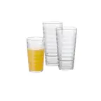 image of GET SW-1524-CL Orbis™ Tumbler, 24 Oz, Clear, SAN, 3-1/2" Dia x 7-1/9"H - 1 Dozen
