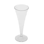 image of GET SW-2017-CL - Clear Tritan Champagne Flute, 7 Oz, 3-1/6" Dia. x 8-2/5" H, BPA Free - Dozen