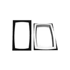 image of GET T0A23CH Bugambilia® Tile, 20-13/16" x 12-3/4" Brown Aluminum, Resin Coat, Opening TPUD15/16