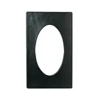 image of GET T0A26-MOD Bugambilia Tile, 20-13/16" x 12-3/4" Aluminum Resin, Opening for TBO204